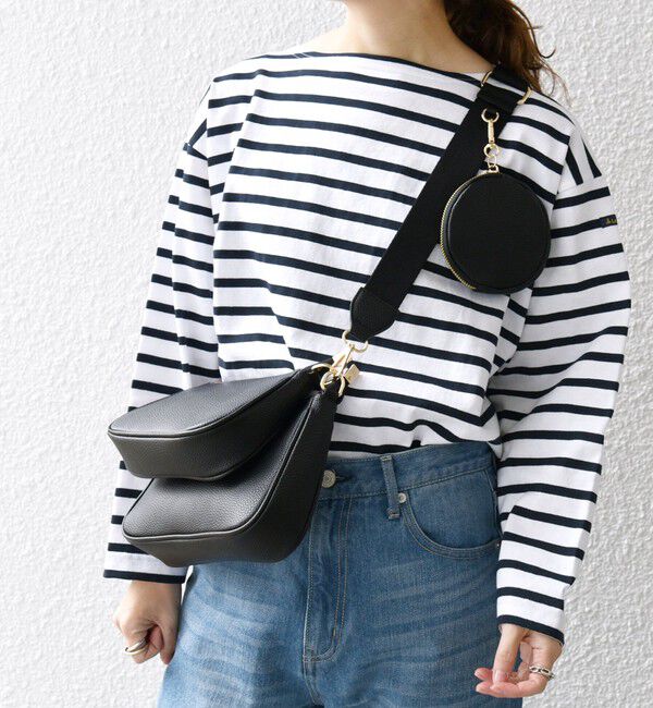 SHIPS any「VELETTO: テープ チェーン マルチWAY トリオ ショルダー バッグ」|ショルダー・メッセンジャー|