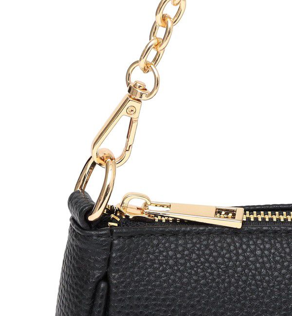 SHIPS any「VELETTO: テープ チェーン マルチWAY トリオ ショルダー バッグ」|ショルダー・メッセンジャー|