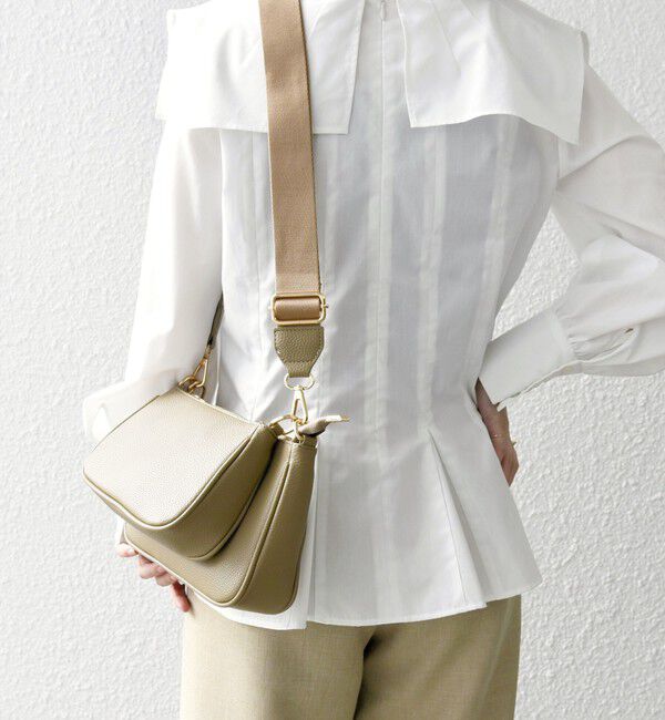 SHIPS any「VELETTO: テープ チェーン マルチWAY トリオ ショルダー バッグ」|ショルダー・メッセンジャー|