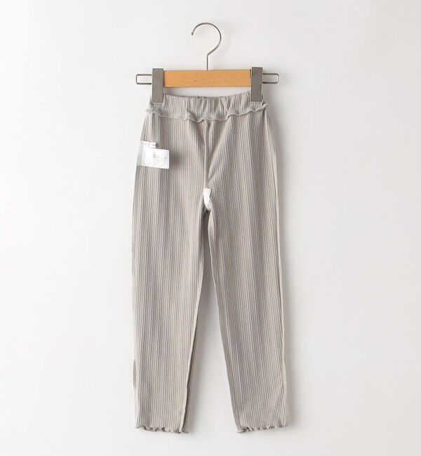 SHIPS KIDS「SHIPS KIDS:100～140cm /〈接触冷感/UVカット〉リブ レギンス」|レギンス・スパッツ|