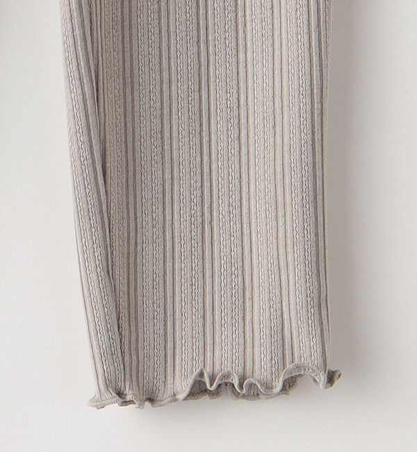 SHIPS KIDS「SHIPS KIDS:100～140cm /〈接触冷感/UVカット〉リブ レギンス」|レギンス・スパッツ|