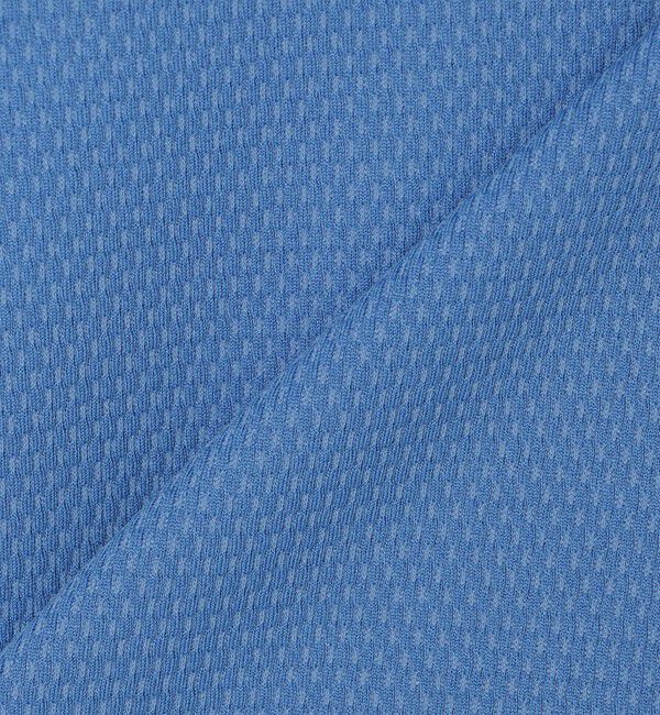 SHIPS any「【WEB限定】SHIPS any: キーネック ジャカード フェイクレイヤード Tシャツ◇」|Tシャツ・カットソー|