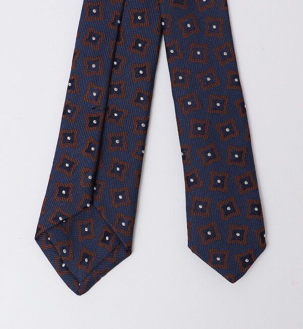 SHIPS「MARCEL LASSANCE: SILK/COTTON KOMON NARROW TIE」|ネクタイ・蝶ネクタイ|