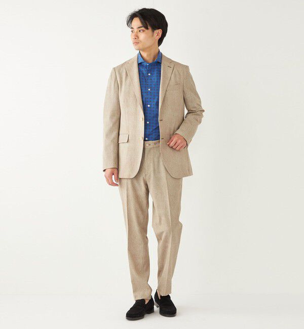 SHIPS Colors 「SHIPS Colors:〈洗濯機可能〉AVANT パンツ(セットアップ対応可能)」|スラックス|