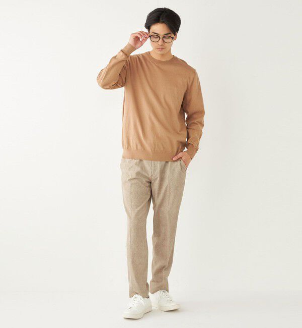 SHIPS Colors 「SHIPS Colors:〈洗濯機可能〉AVANT パンツ(セットアップ対応可能)」|スラックス|