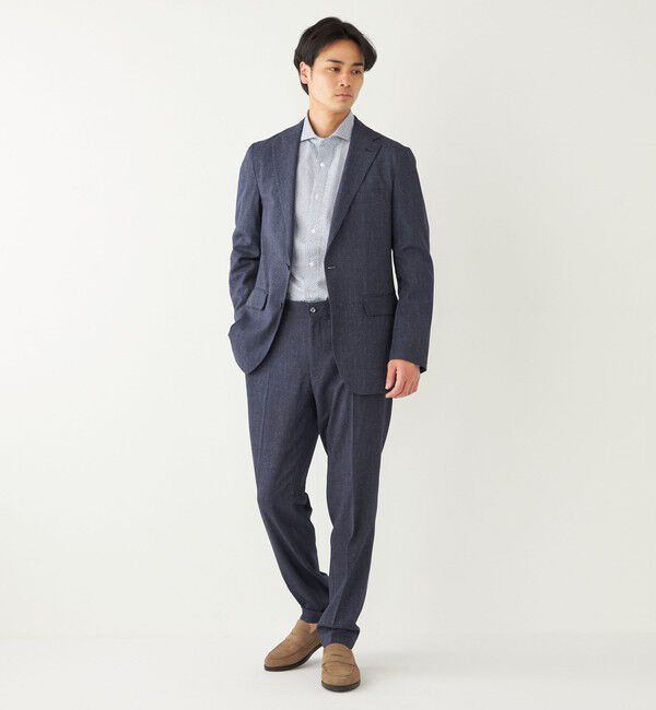 SHIPS Colors 「SHIPS Colors:〈洗濯機可能〉AVANT パンツ(セットアップ対応可能)」|スラックス|