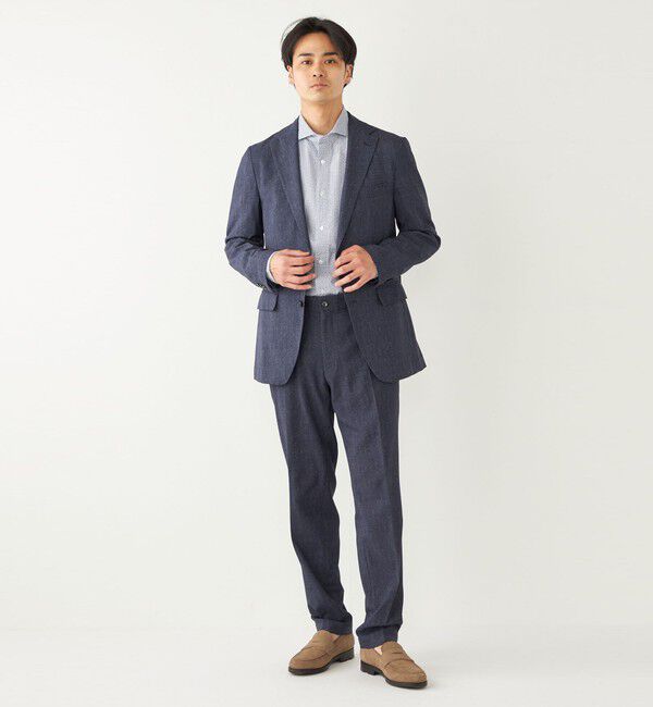 SHIPS Colors 「SHIPS Colors:〈洗濯機可能〉AVANT パンツ(セットアップ対応可能)」|スラックス|