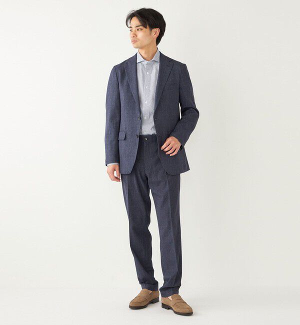 SHIPS Colors 「SHIPS Colors:〈洗濯機可能〉AVANT パンツ(セットアップ対応可能)」|スラックス|