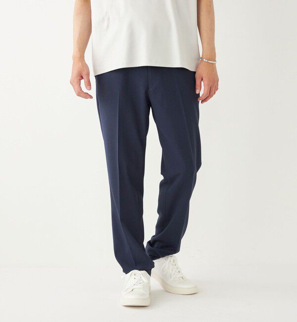 SHIPS Colors 「SHIPS Colors:〈洗濯機可能〉AVANT パンツ(セットアップ対応可能)」|スラックス|ダークブルー