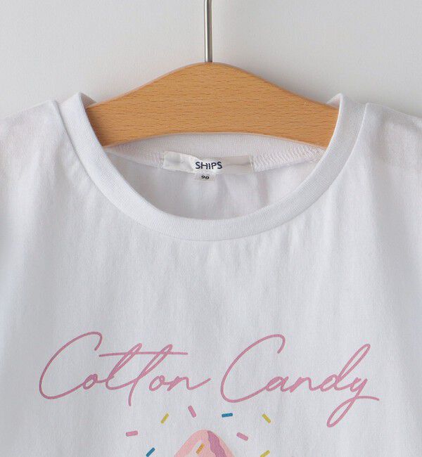 SHIPS KIDS「SHIPS KIDS:80～90cm / コットン キャンディ 半袖 TEE」|Tシャツ・カットソー|