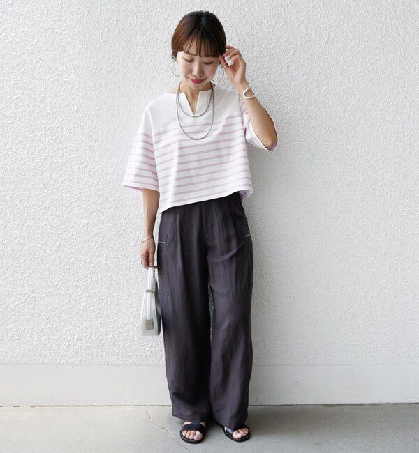 SHIPS for women「〈手洗い可能〉裾 ドロスト カーゴ パンツ 2」|カーゴ|