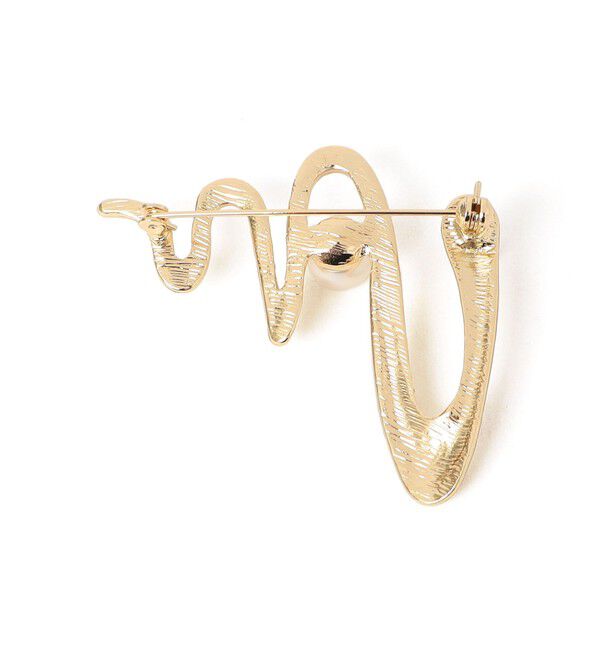 SHIPS any「SHIPS any: デザイン メタル ブローチ」|ブローチ・コサージュ|