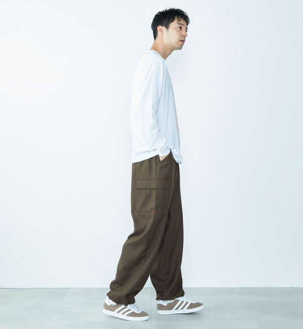 SHIPS「City Ambient Products: グラフィックプリント ロングスリーブTシャツ(ロンT)」|Tシャツ・カットソー|