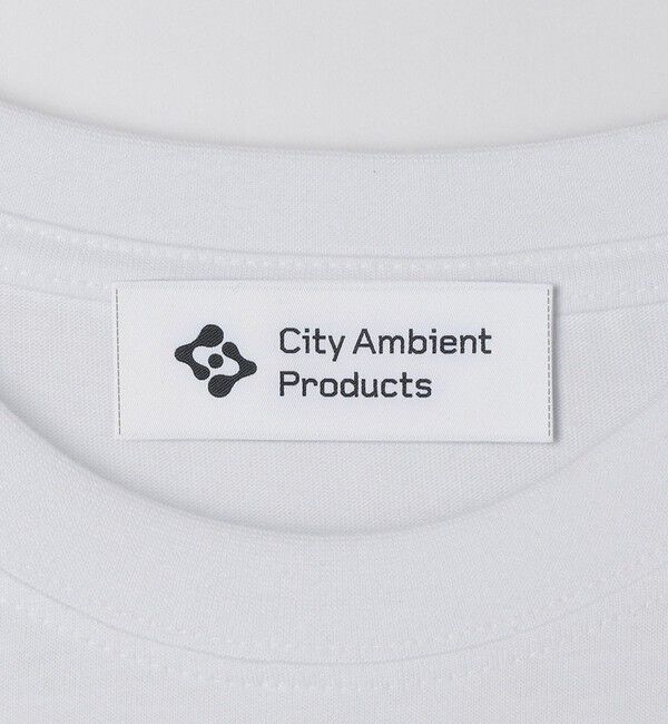 SHIPS「City Ambient Products: グラフィックプリント ロングスリーブTシャツ(ロンT)」|Tシャツ・カットソー|