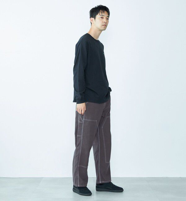 SHIPS「City Ambient Products: グラフィックプリント ロングスリーブTシャツ(ロンT)」|Tシャツ・カットソー|