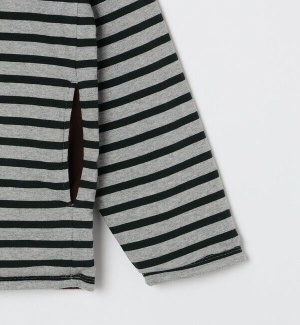 SHIPS「SHIPS: リバーシブル ボーダー フリース ハーフジップ プルオーバー」|プルオーバー|