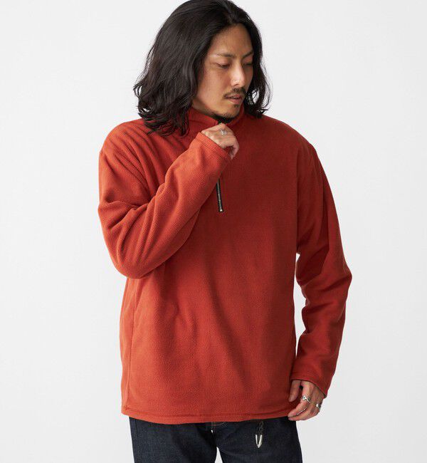 SHIPS「SHIPS: リバーシブル ボーダー フリース ハーフジップ プルオーバー」|プルオーバー|