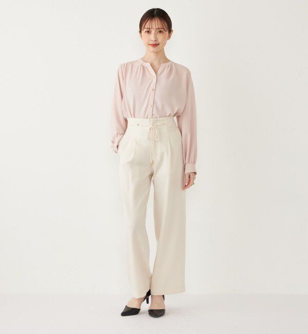 SHIPS Colors 「SHIPS Colors:〈手洗い可能〉ウールライク イージー パンツ◇」|その他|