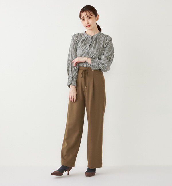 SHIPS Colors 「SHIPS Colors:〈手洗い可能〉ウールライク イージー パンツ◇」|その他|