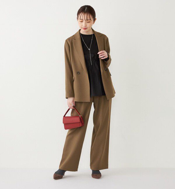 SHIPS Colors 「SHIPS Colors:〈手洗い可能〉ウールライク イージー パンツ◇」|その他|