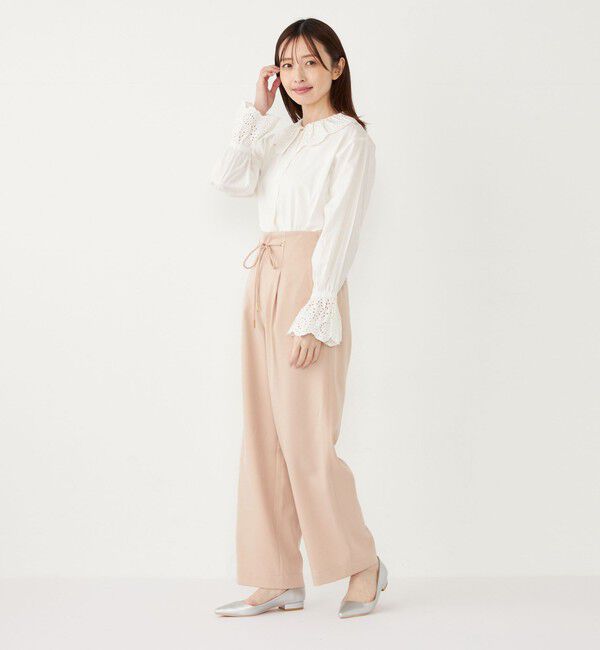 SHIPS Colors 「SHIPS Colors:〈手洗い可能〉ウールライク イージー パンツ◇」|その他|