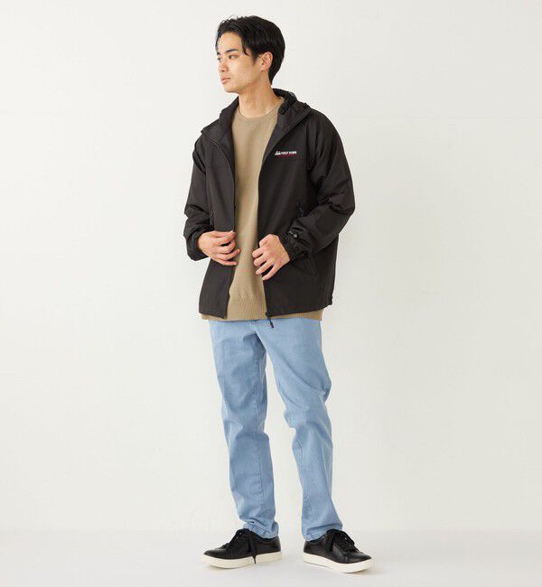 SHIPS Colors 「【SHIPS Colors別注】FIRST DOWN: 〈洗濯機可能〉ジップ フード ブルゾン」|ブルゾン・スタジャン|