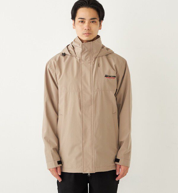 SHIPS Colors 「【SHIPS Colors別注】FIRST DOWN: 〈洗濯機可能〉ジップ フード ブルゾン」|ブルゾン・スタジャン|
