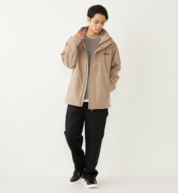 SHIPS Colors 「【SHIPS Colors別注】FIRST DOWN: 〈洗濯機可能〉ジップ フード ブルゾン」|ブルゾン・スタジャン|