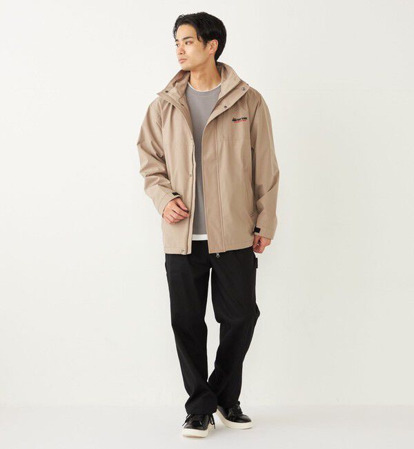 SHIPS Colors 「【SHIPS Colors別注】FIRST DOWN: 〈洗濯機可能〉ジップ フード ブルゾン」|ブルゾン・スタジャン|