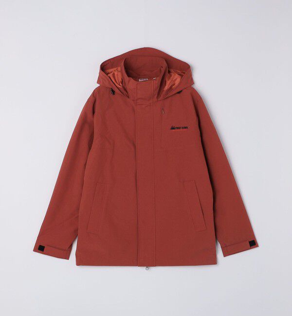 SHIPS Colors 「【SHIPS Colors別注】FIRST DOWN: 〈洗濯機可能〉ジップ フード ブルゾン」|ブルゾン・スタジャン|