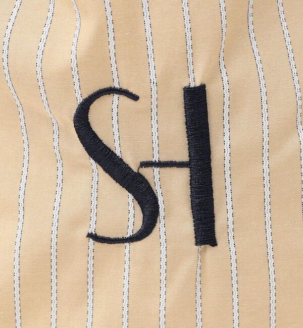 SHIPS for women「【WEB限定】ストライプ ドロスト バッグ」|トートバッグ|