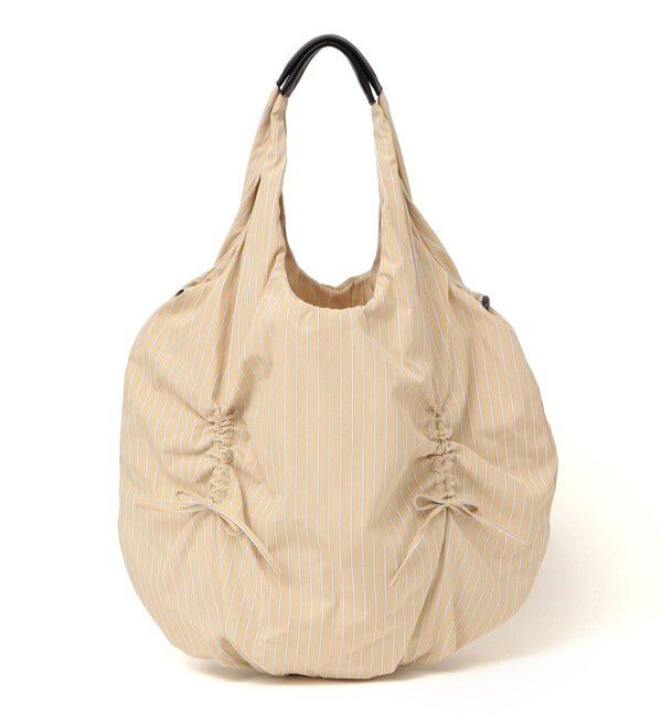 SHIPS for women「【WEB限定】ストライプ ドロスト バッグ」|トートバッグ|