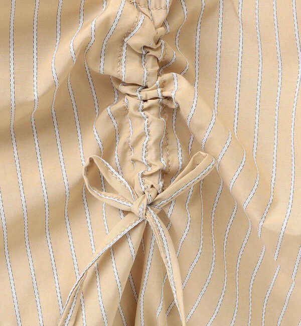 SHIPS for women「【WEB限定】ストライプ ドロスト バッグ」|トートバッグ|