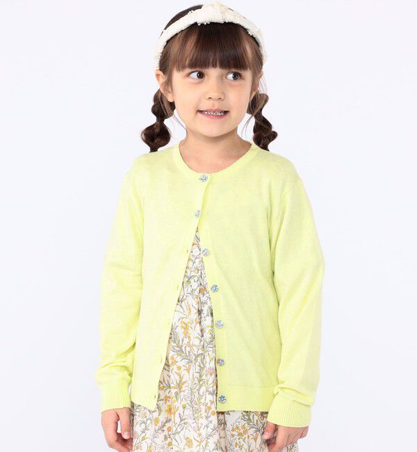 SHIPS KIDS「SHIPS KIDS:100～130cm / リバティ カーディガン」|カーディガン|