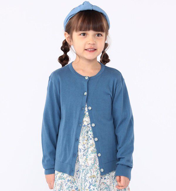 SHIPS KIDS「SHIPS KIDS:100～130cm / リバティ カーディガン」|カーディガン|