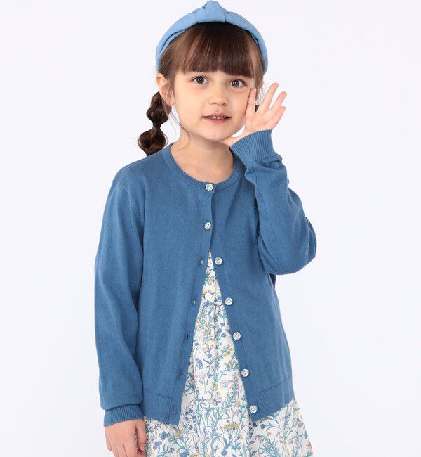 SHIPS KIDS「SHIPS KIDS:100～130cm / リバティ カーディガン」|カーディガン|