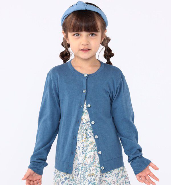 SHIPS KIDS「SHIPS KIDS:100～130cm / リバティ カーディガン」|カーディガン|