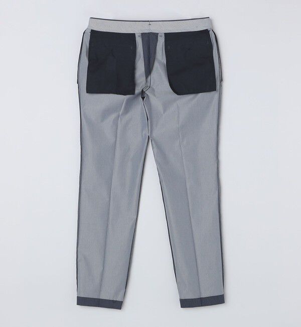 SHIPS Colors 「SHIPS Colors:〈洗濯機可能〉デニム ライク スラックス(セットアップ対応可能)」|スラックス|