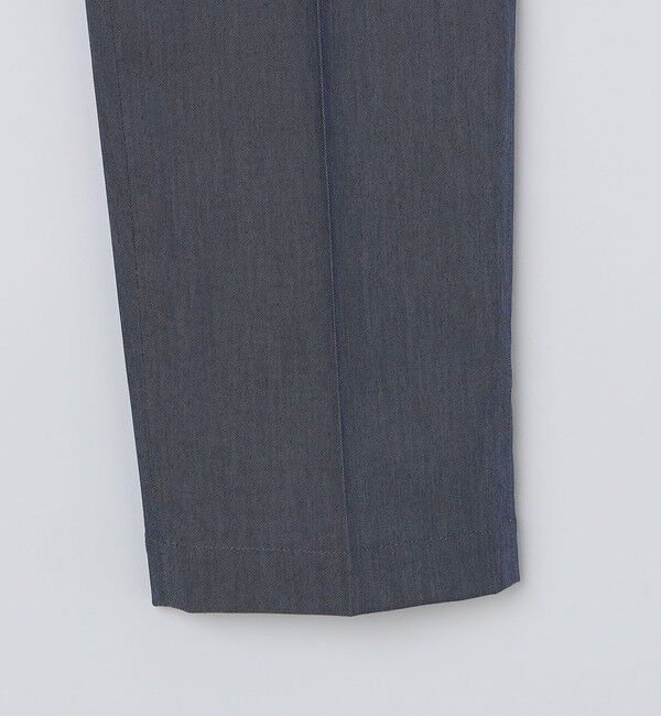 SHIPS Colors 「SHIPS Colors:〈洗濯機可能〉デニム ライク スラックス(セットアップ対応可能)」|スラックス|