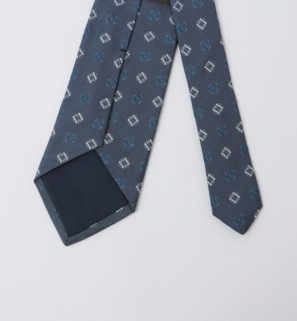 SHIPS「Puccini: シルク スクエア 小紋 タイ」|ネクタイ・蝶ネクタイ|