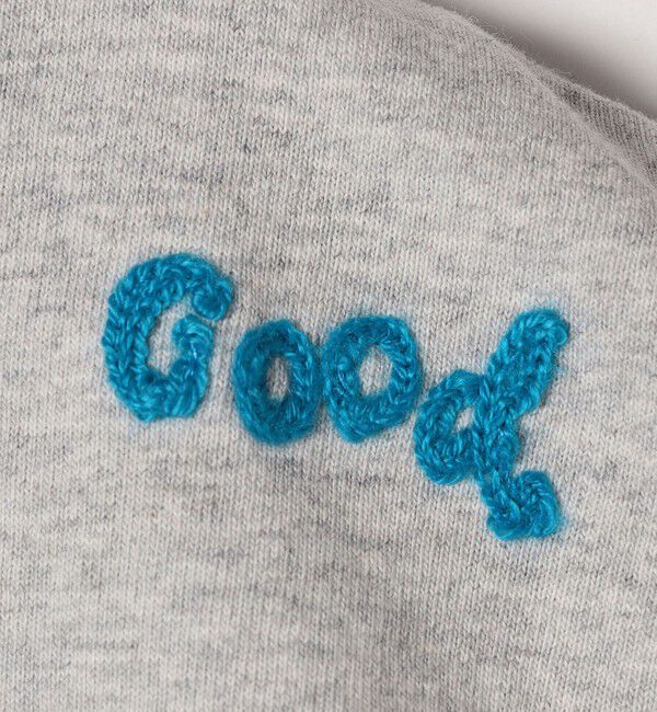 SHIPS any「【SHIPS any別注】Collegiate Pacific:〈洗濯機可能〉V ガゼット プリント & 刺繍 Tシャツ 25SS」|Tシャツ・カットソー|