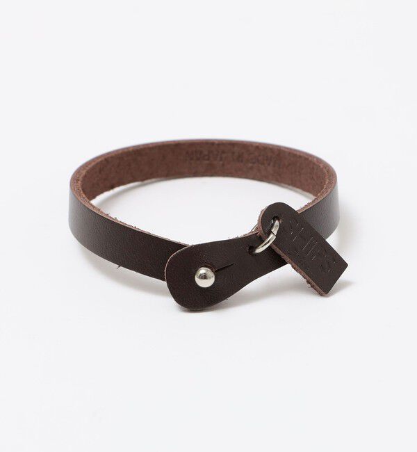 SHIPS Colors 「SHIPS Colors:日本製 レザー ブレスレット」|ブレスレット・バングル|ブラウン