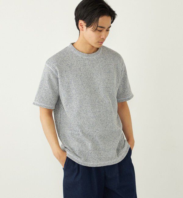 SHIPS Colors 「SHIPS Colors:〈洗濯機可能〉ローゲージ カノコ TEE◇」|Tシャツ・カットソー|ライトホワイト