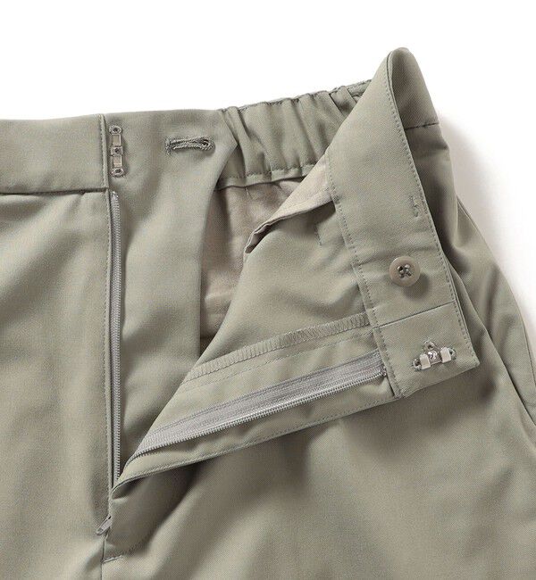 SHIPS for women「SHIPS Primary Navy Label:センタープレス ストレート ライン パンツ」|スラックス|