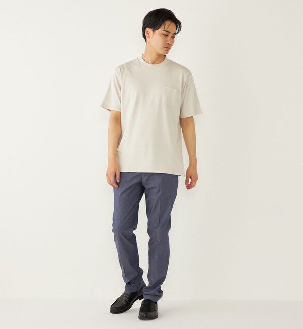 SHIPS Colors 「SHIPS Colors:〈抗菌防臭・接触冷感〉スムース ビズT ショートスリーブ◇」|Tシャツ・カットソー|
