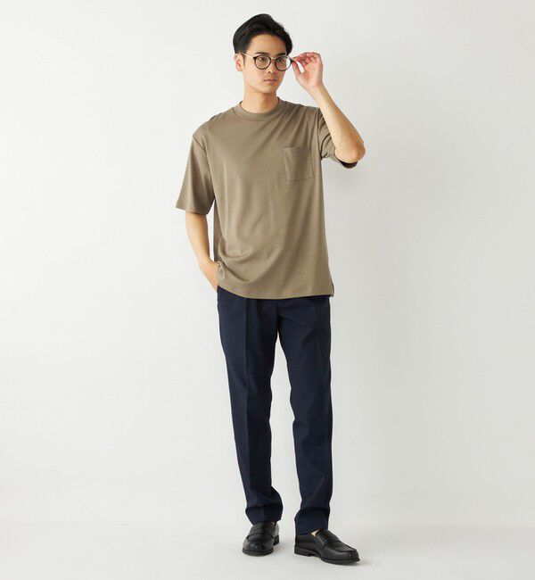 SHIPS Colors 「SHIPS Colors:〈抗菌防臭・接触冷感〉スムース ビズT ショートスリーブ◇」|Tシャツ・カットソー|