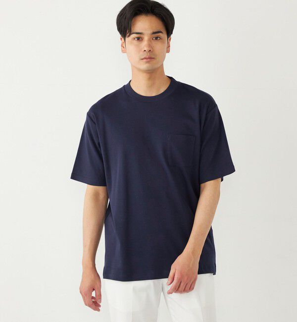 SHIPS Colors 「SHIPS Colors:〈抗菌防臭・接触冷感〉スムース ビズT ショートスリーブ◇」|Tシャツ・カットソー|