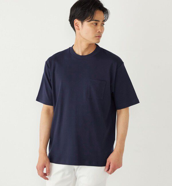 SHIPS Colors 「SHIPS Colors:〈抗菌防臭・接触冷感〉スムース ビズT ショートスリーブ◇」|Tシャツ・カットソー|