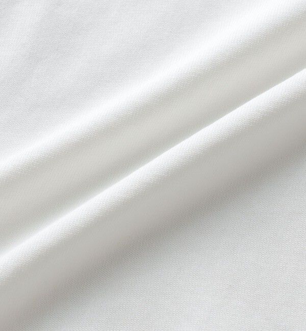 SHIPS「SHIPS: ICE COTTON クルーネック ショートスリーブ ニットTシャツ」|Tシャツ・カットソー|