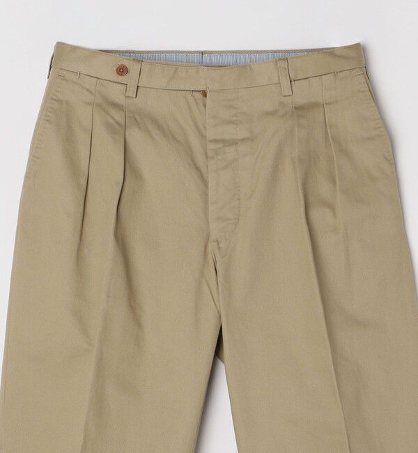 SHIPS「Errico Formicola: サルトリアル チノ トラウザーズ」|チノ|